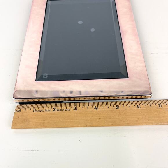 Pottery Barn Silver Plated Frame for 5x7 Photo Beveled Glass - Picture 7 of 8